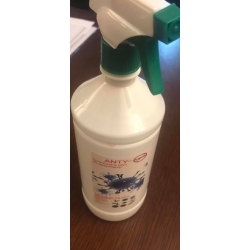 Butelka HDPE 1000 ml ze spryskiwaczem lub pompką